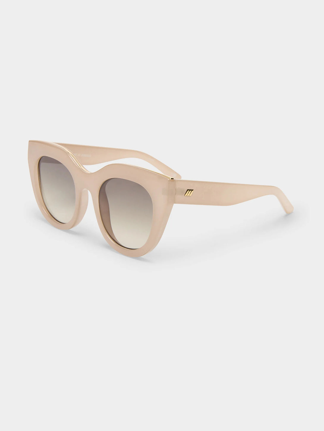 Air Heart Sunglasses - Oatmeal-LE SPECS-Over the Rainbow