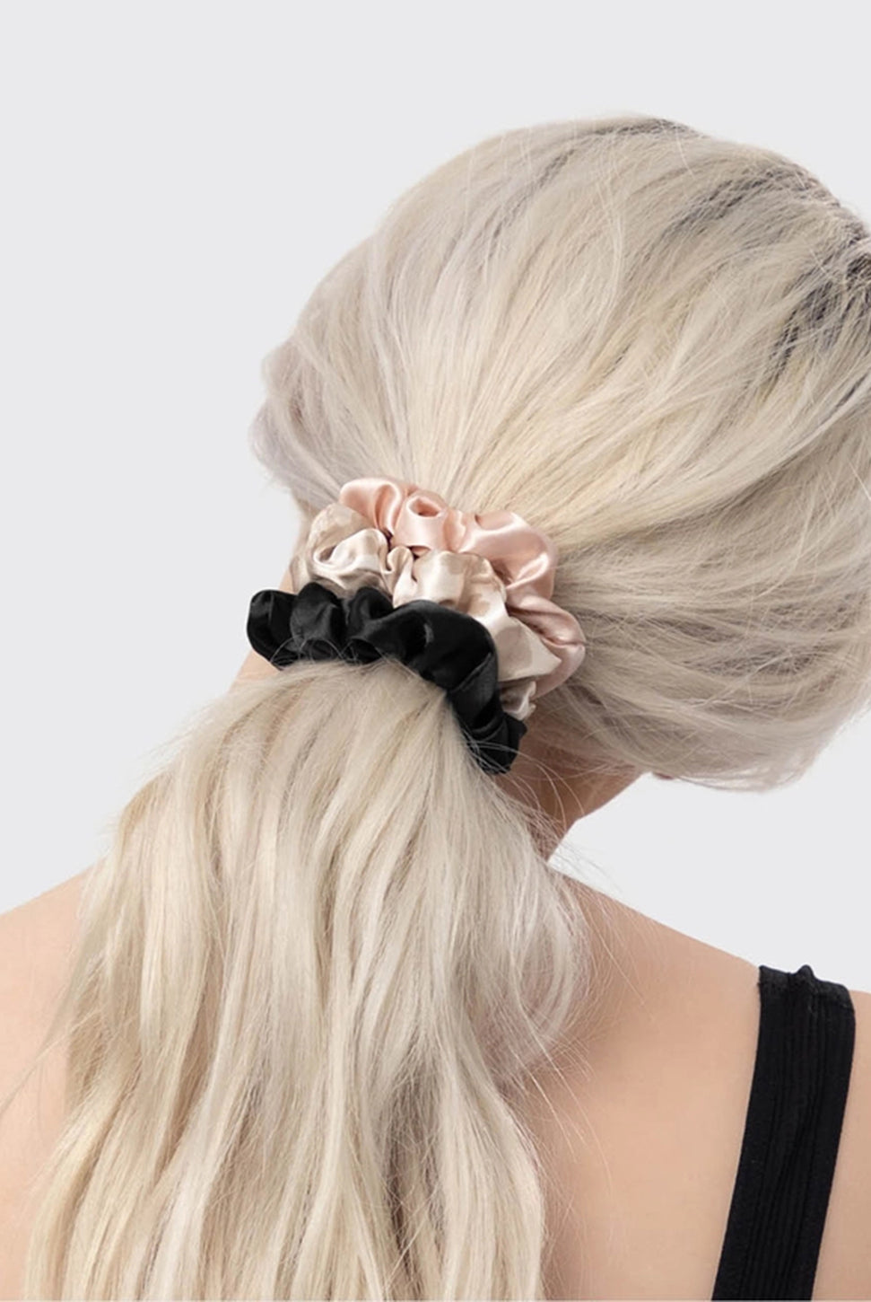 Satin Sleep Scrunchies - Assorted-KITSCH-Over the Rainbow