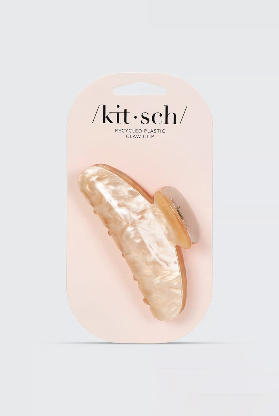 Eco-Friendly Marble Claw Clip - Blonde-KITSCH-Over the Rainbow