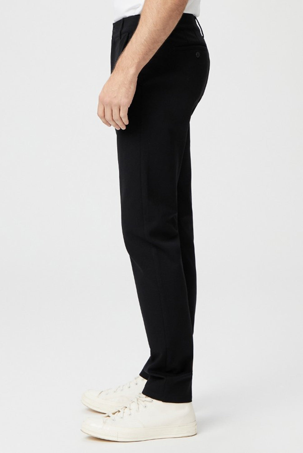 Stafford Slim Pant - Black-Paige-Over the Rainbow