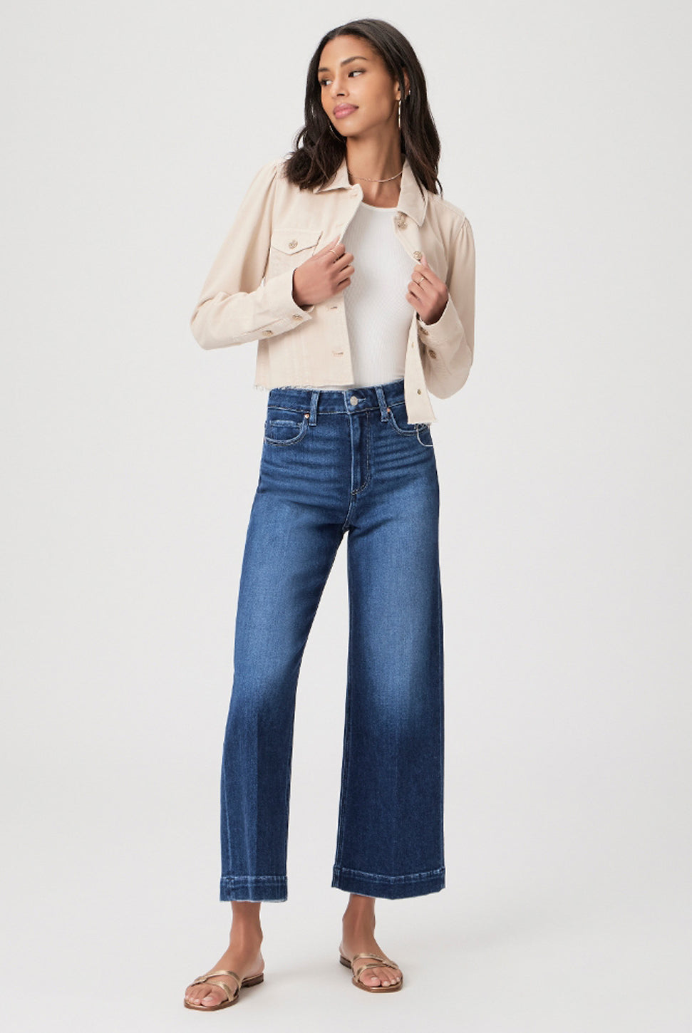 Anessa Wide Ankle Jean - Foreign Film-Paige-Over the Rainbow