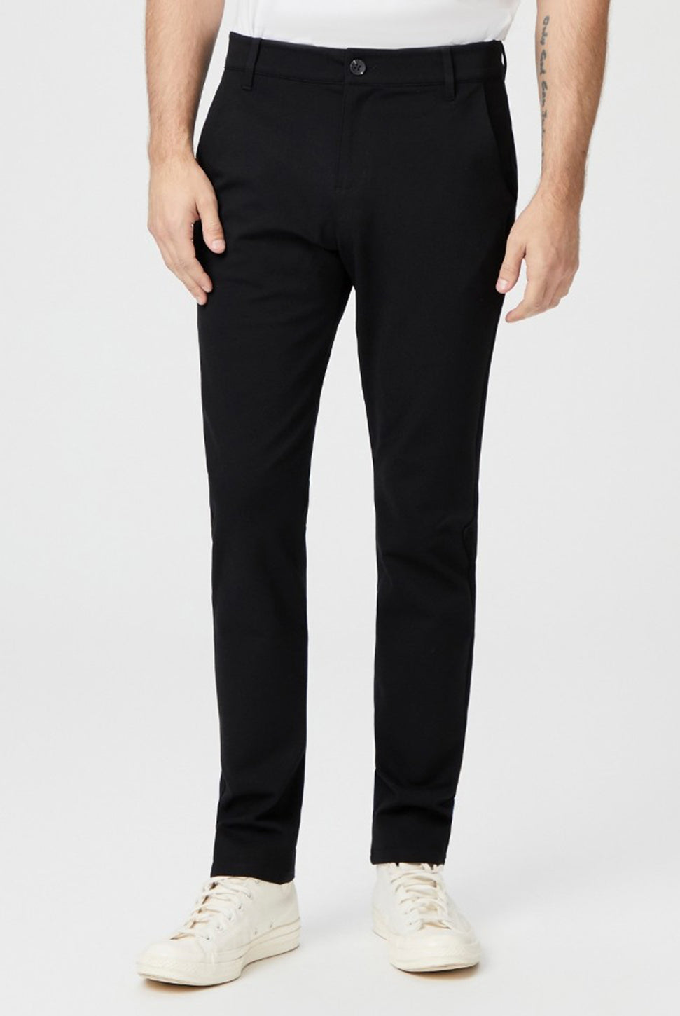 Stafford Slim Pant - Black-Paige-Over the Rainbow