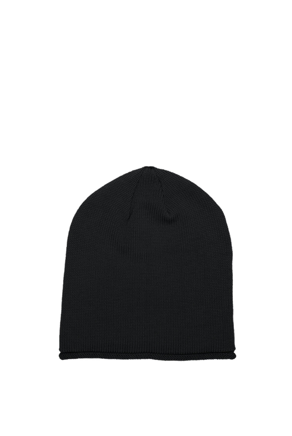 Glossy Knit Hat - Charcoal-Lindo F-Over the Rainbow