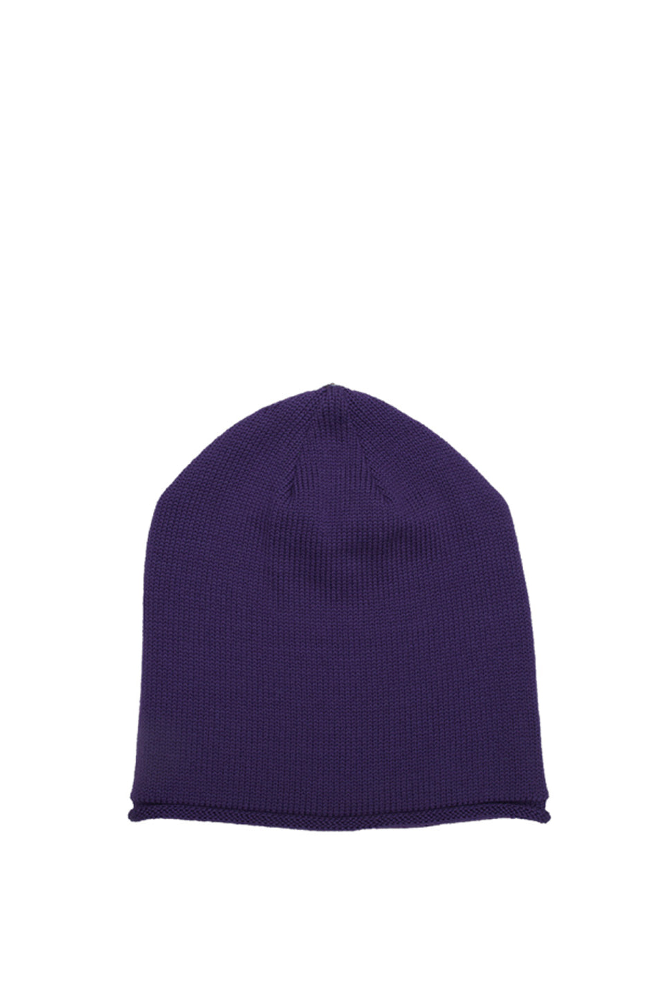Glossy Knit Hat - Ultra Violet-Lindo F-Over the Rainbow