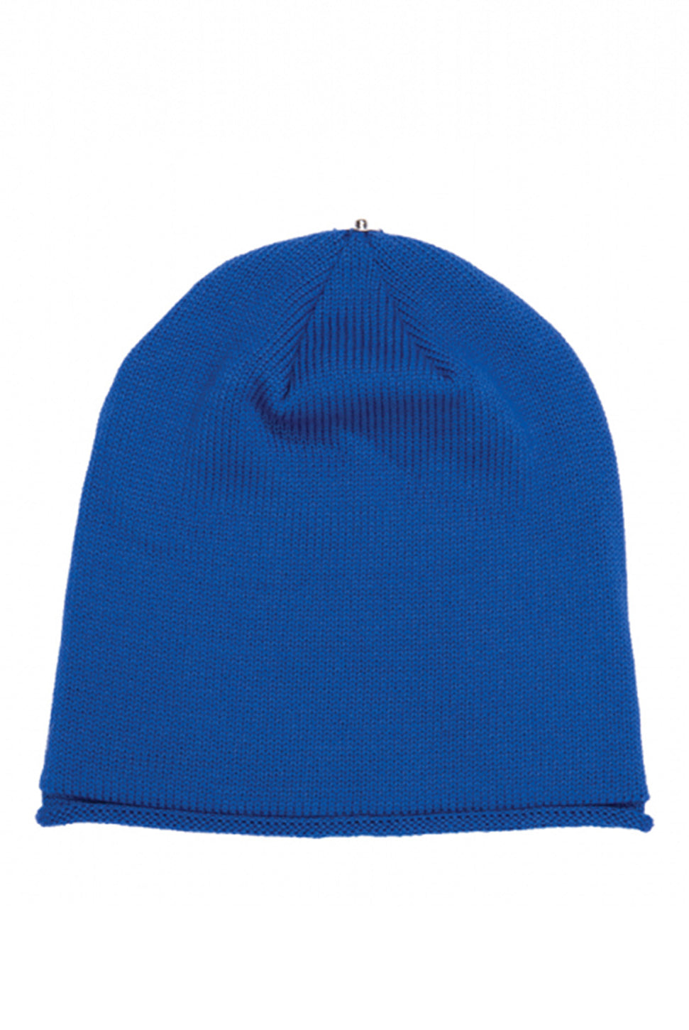 Glossy Knit Hat - Sport Blue-Lindo F-Over the Rainbow