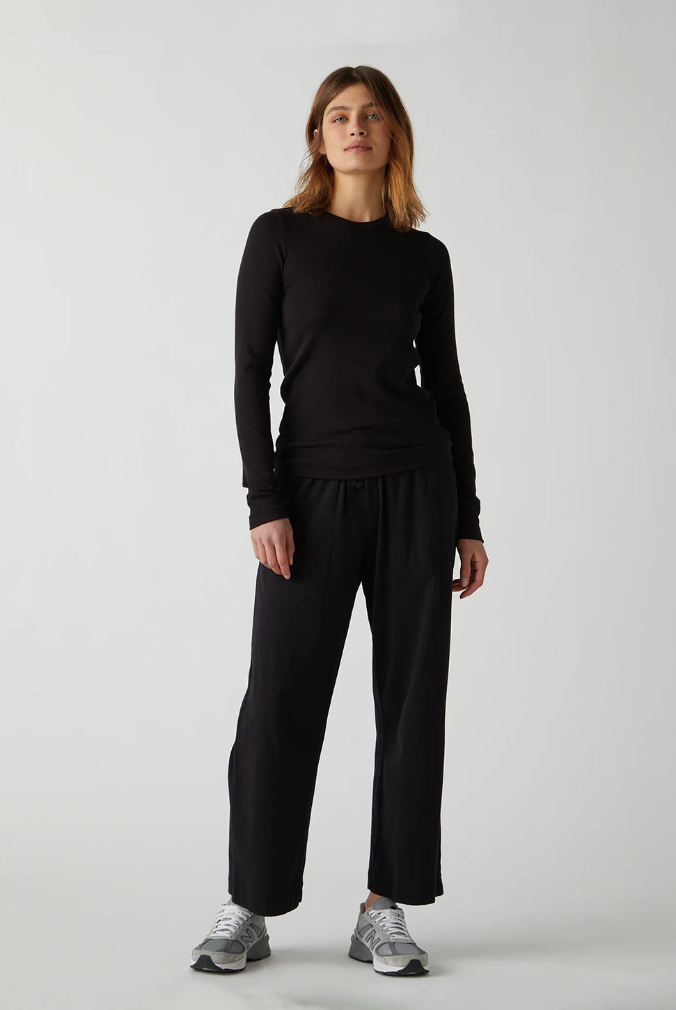 Camino Long Sleeve Crew Tee-Velvet-Over the Rainbow