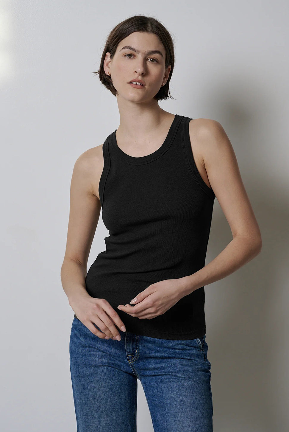 Cruz Tank Top-Velvet-Over the Rainbow