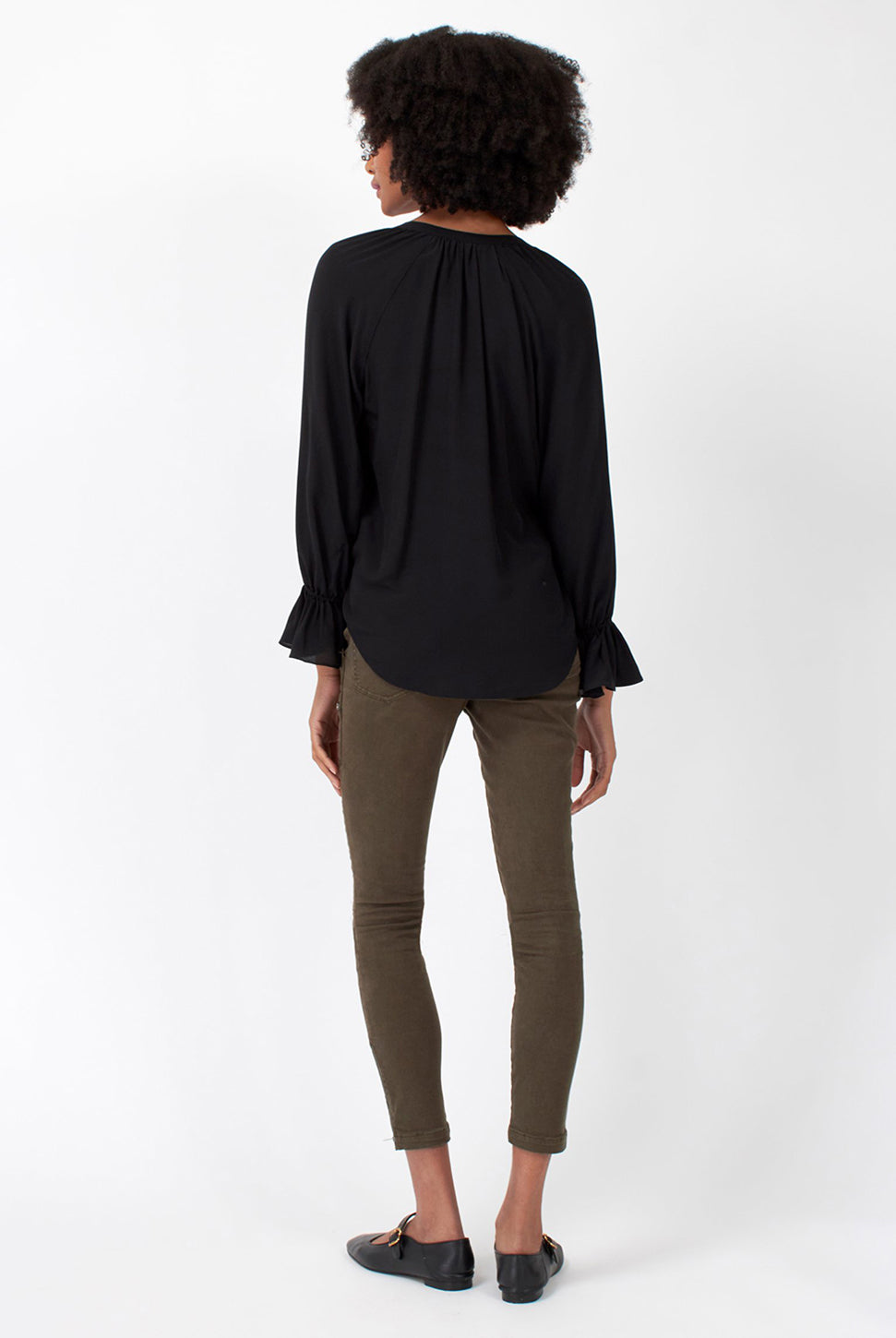 Cecarina Silk Top - Caviar-Joie-Over the Rainbow