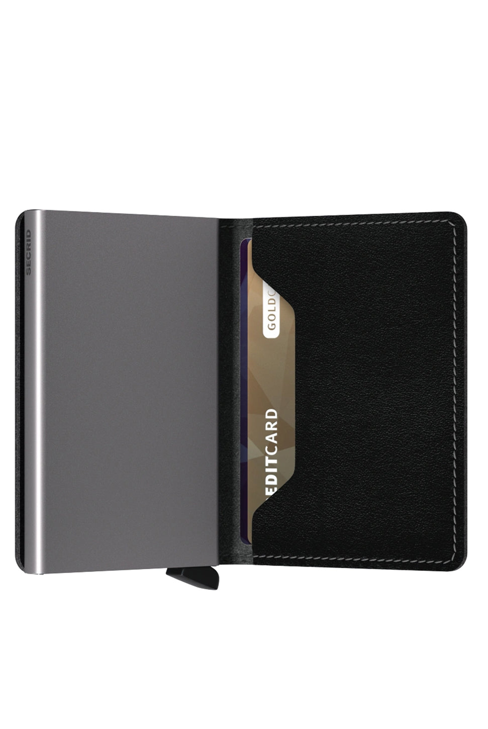 Slimwallet - Original Black-SECRID WALLET-Over the Rainbow