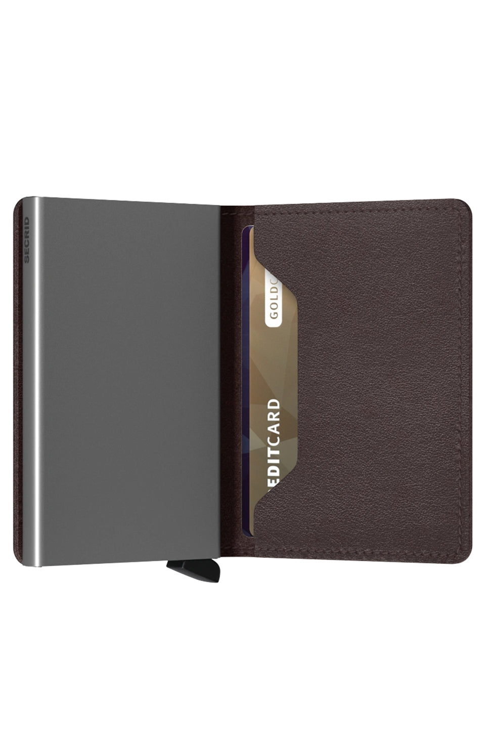 Slimwallet - Original Dark Brown-SECRID WALLET-Over the Rainbow
