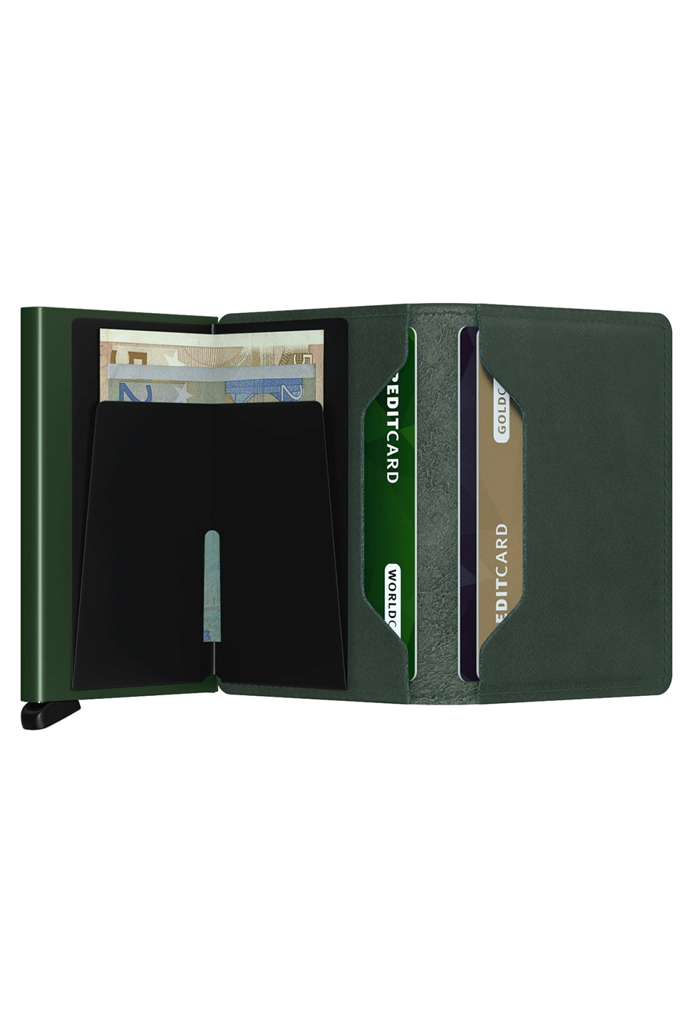 Slimwallet - Original Green-SECRID WALLET-Over the Rainbow