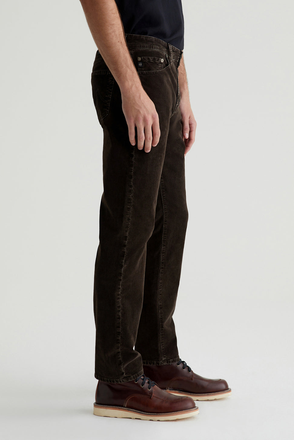 Tellis Modern Corduroy Pant - Deep Woodland-AG Jeans-Over the Rainbow