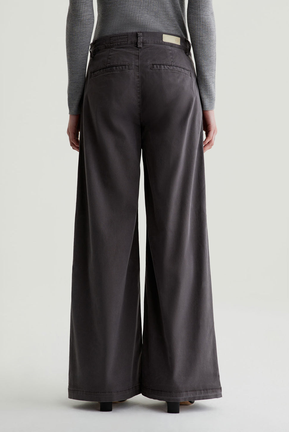 Caden Straight Trouser - Sulfur Misty Grey-AG Jeans-Over the Rainbow