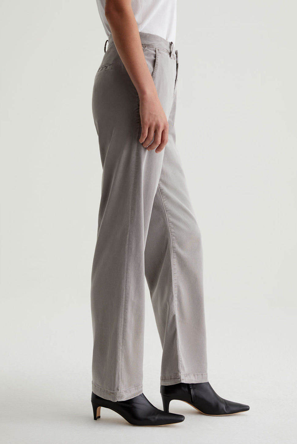 Caden Straight Trouser - Sulfur Pebble Grey-AG Jeans-Over the Rainbow