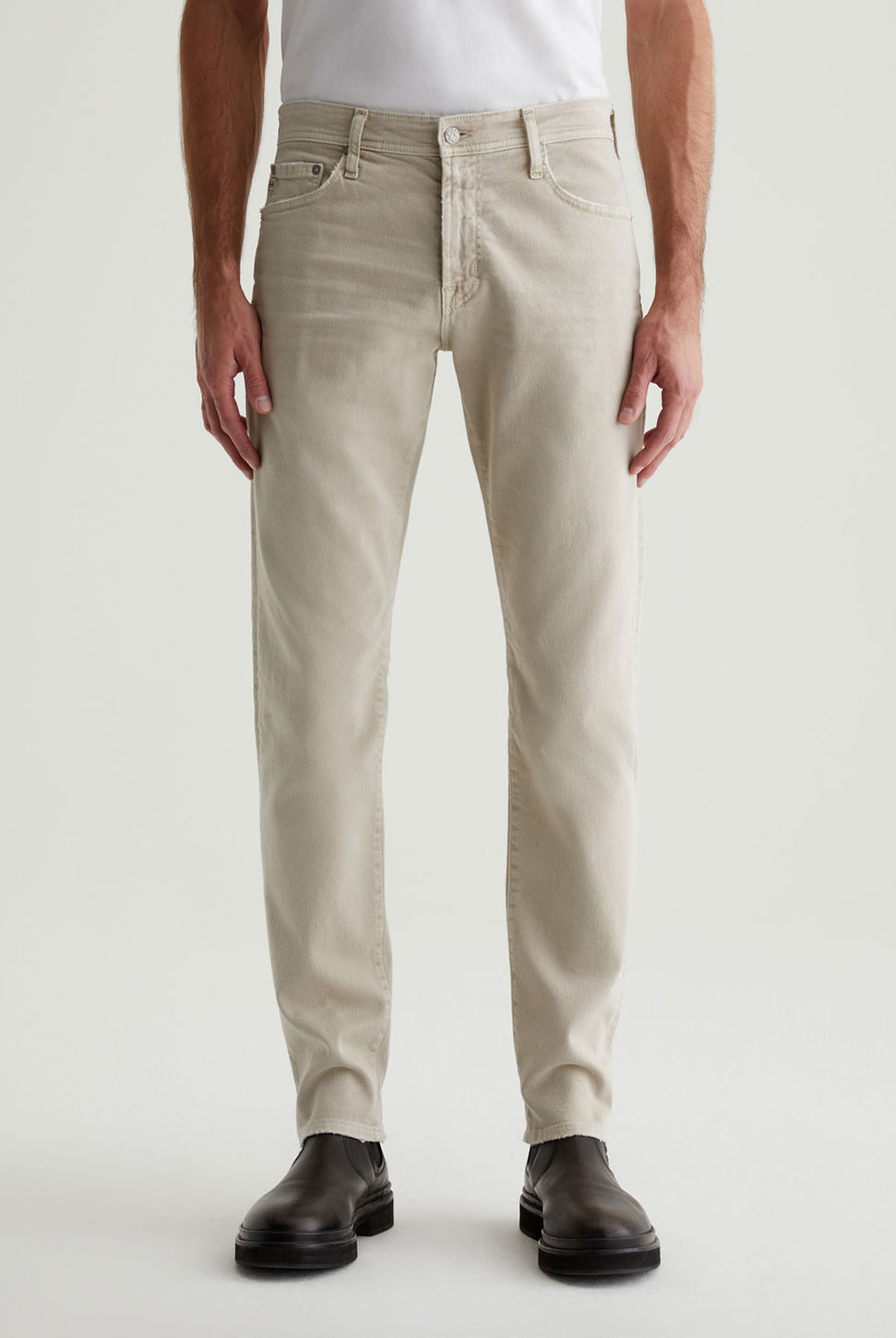 Tellis Modern Slim Jean - 7 Years Sulfur Coastal Pebble-AG Jeans-Over the Rainbow