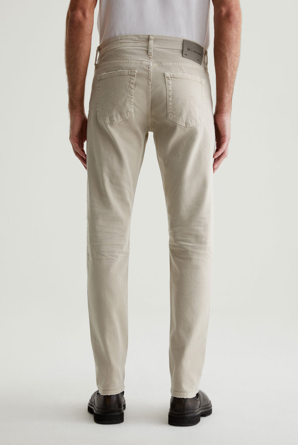 Tellis Modern Slim Jean - 7 Years Sulfur Coastal Pebble-AG Jeans-Over the Rainbow