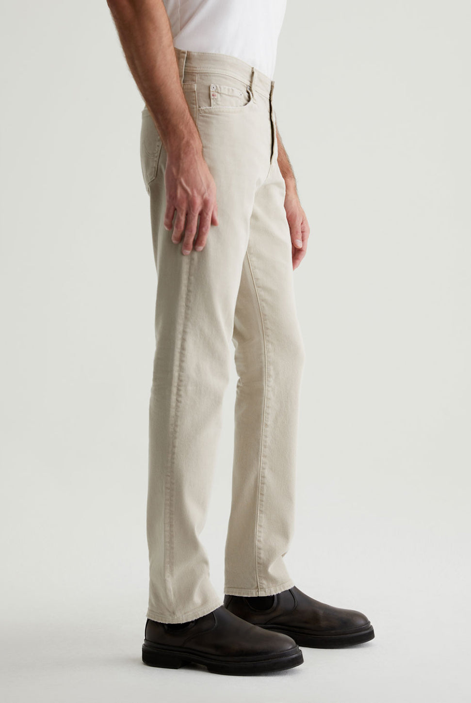 Tellis Modern Slim Jean - 7 Years Sulfur Coastal Pebble-AG Jeans-Over the Rainbow