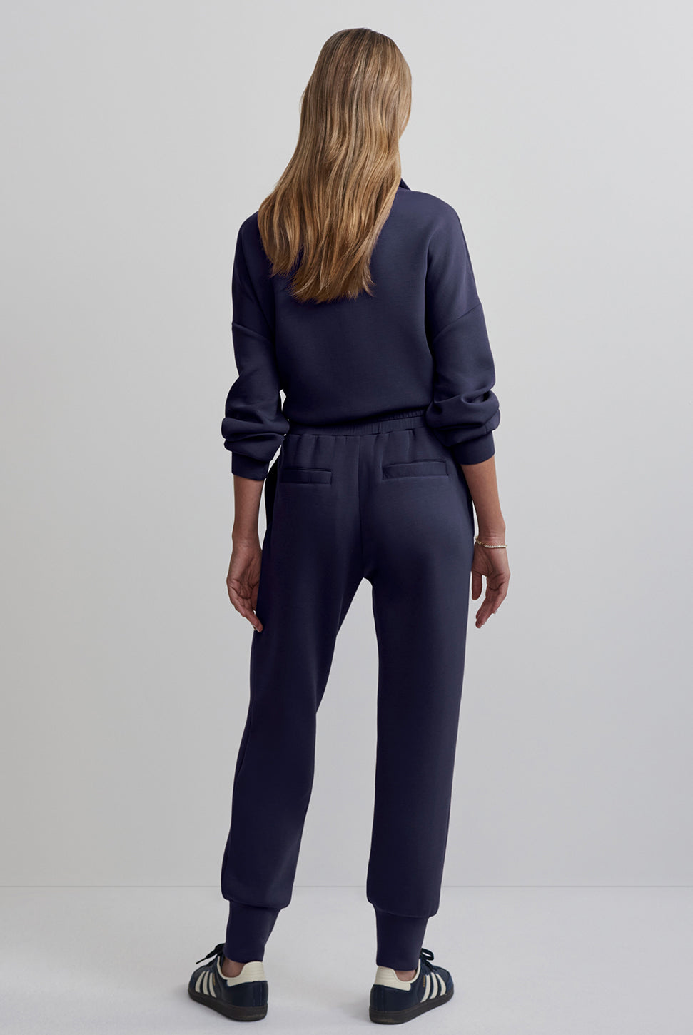 Slim Cuff Pant 25" - Navy-VARLEY-Over the Rainbow