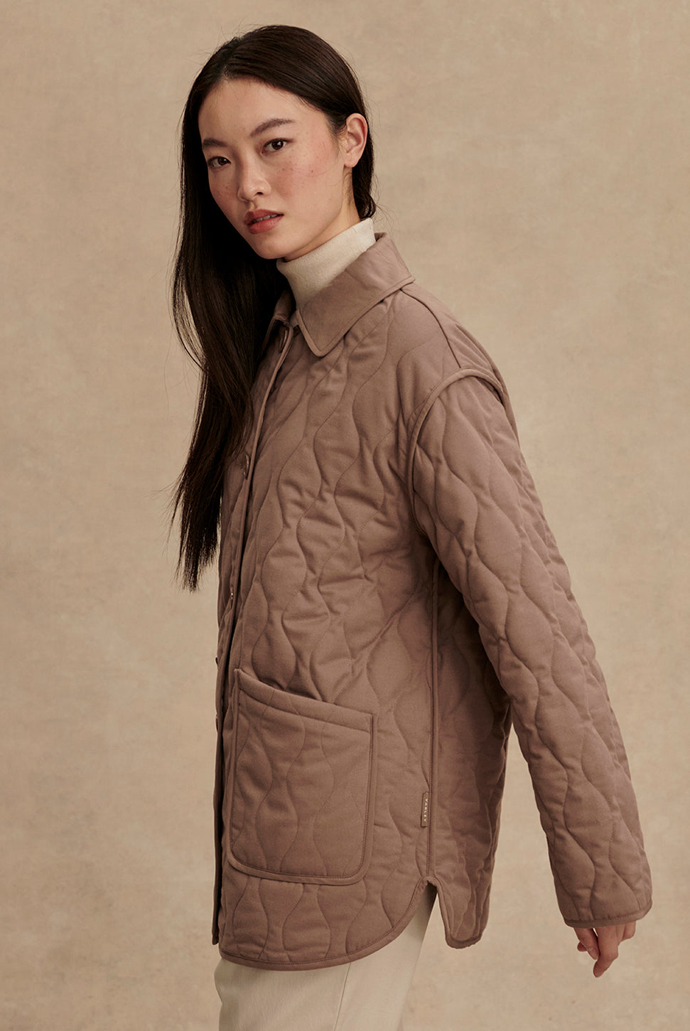 Wilson Relaxed Jacket - Ash Taupe-VARLEY-Over the Rainbow