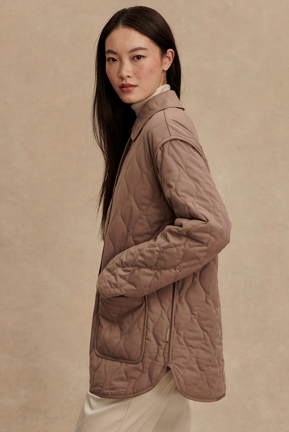 Wilson Relaxed Jacket - Ash Taupe-VARLEY-Over the Rainbow