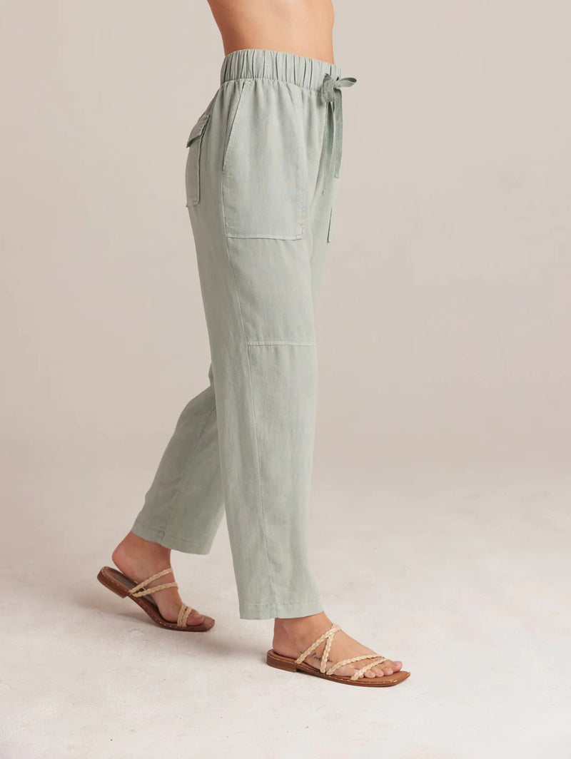 Utility Tie Trouser - Oasis Green-Bella Dahl-Over the Rainbow