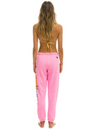Logo Sweatpant - Neon Pink-AVIATOR NATION-Over the Rainbow
