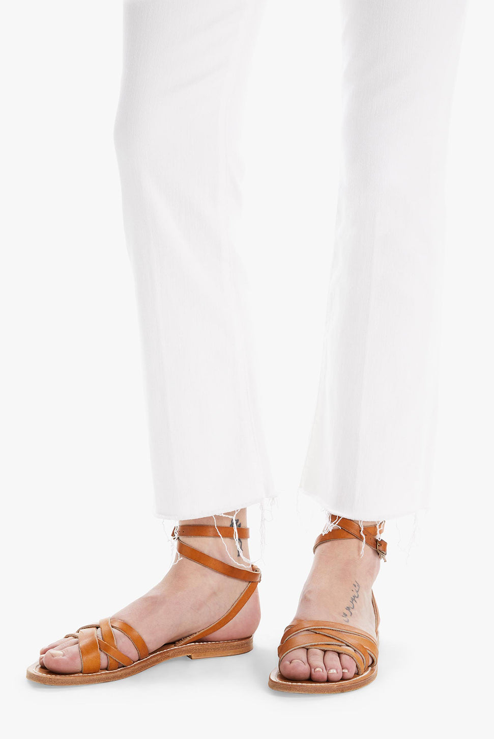 The Hustler Ankle Fray Bootcut Jean - Fairest Of Them All-Mother-Over the Rainbow