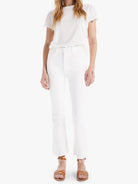 The Hustler Ankle Fray Bootcut Jean - Fairest Of Them All-Mother-Over the Rainbow