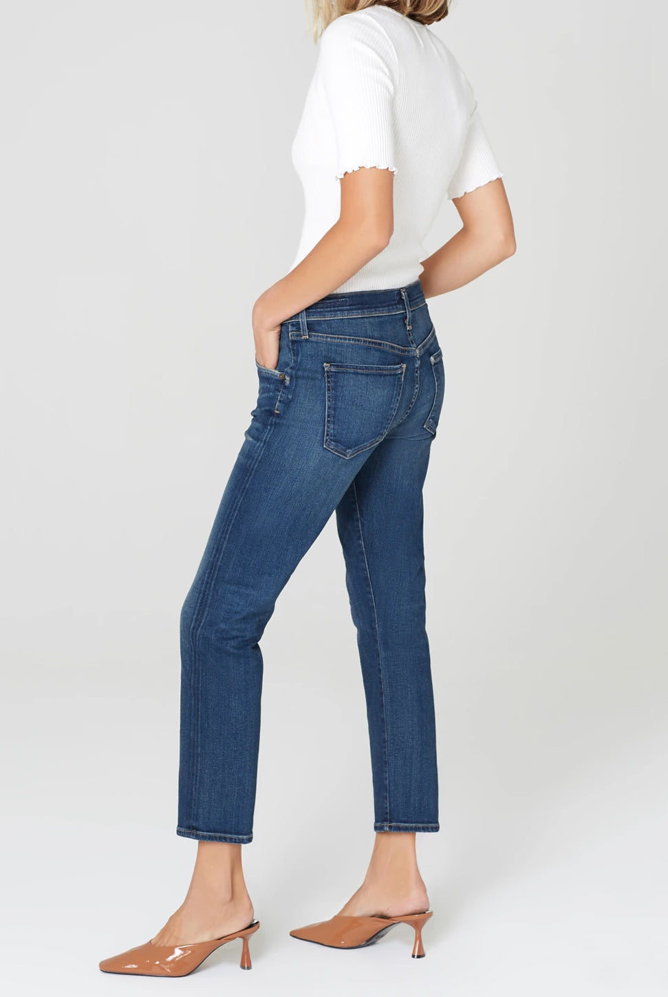 Emerson Slim Fit Boyfriend Jean - Blueridge-Citizens of Humanity-Over the Rainbow