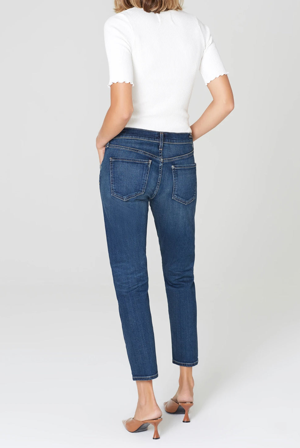 Emerson Slim Fit Boyfriend Jean - Blueridge-Citizens of Humanity-Over the Rainbow