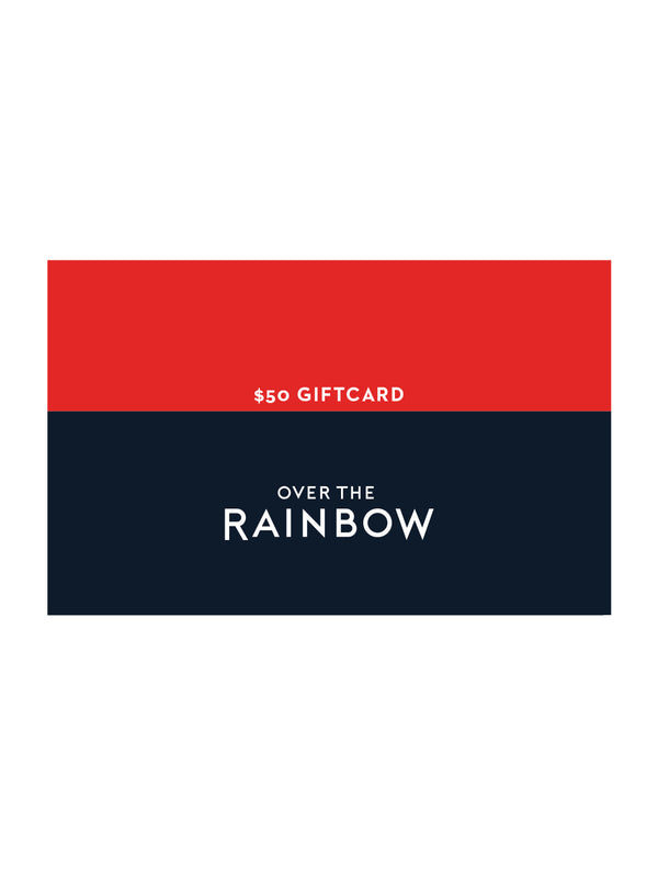 Online Gift Card - $50-Over the Rainbow-Over the Rainbow