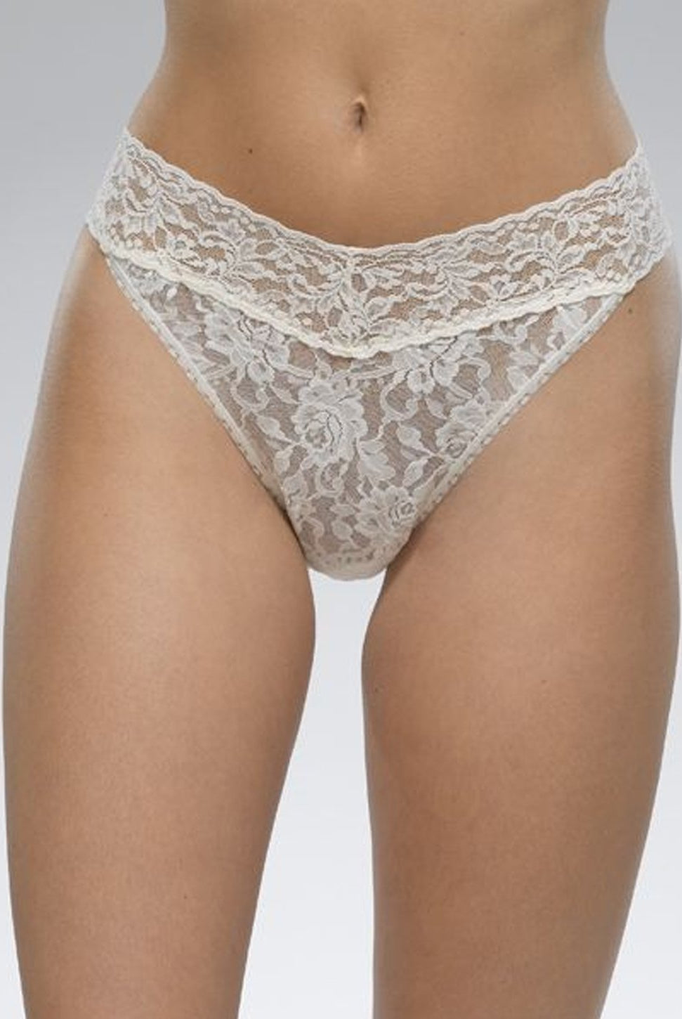 Signature Lace Original Rise Thong - Primary Colours-Hanky Panky-Over the Rainbow