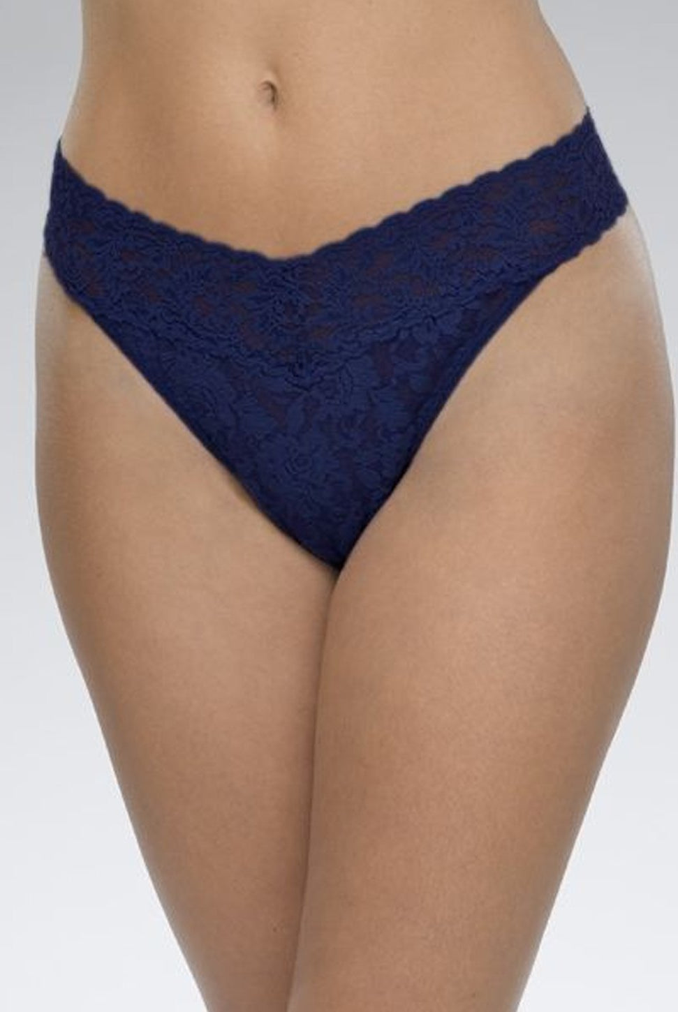 Signature Lace Original Rise Thong - Primary Colours-Hanky Panky-Over the Rainbow