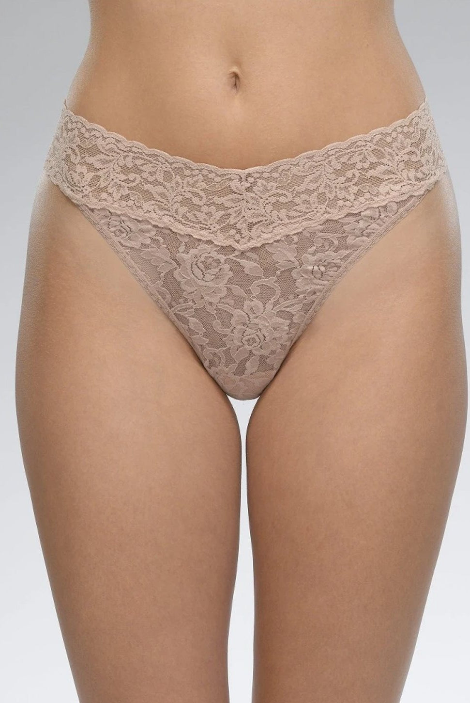 Signature Lace Original Rise Thong - Primary Colours-Hanky Panky-Over the Rainbow