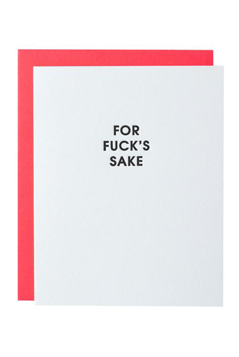 For F%*ck Sake Greeting Card-CHEZ GAGNE LETTERPRESS-Over the Rainbow