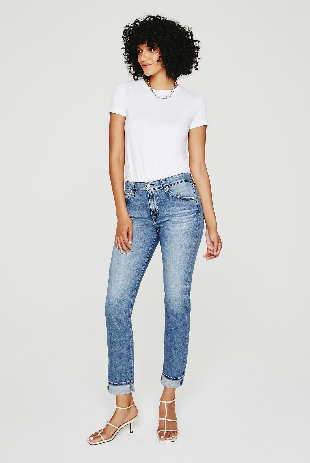 Ex-Boyfriend Slim Straight Jean - 16 Years Hudson-AG Jeans-Over the Rainbow