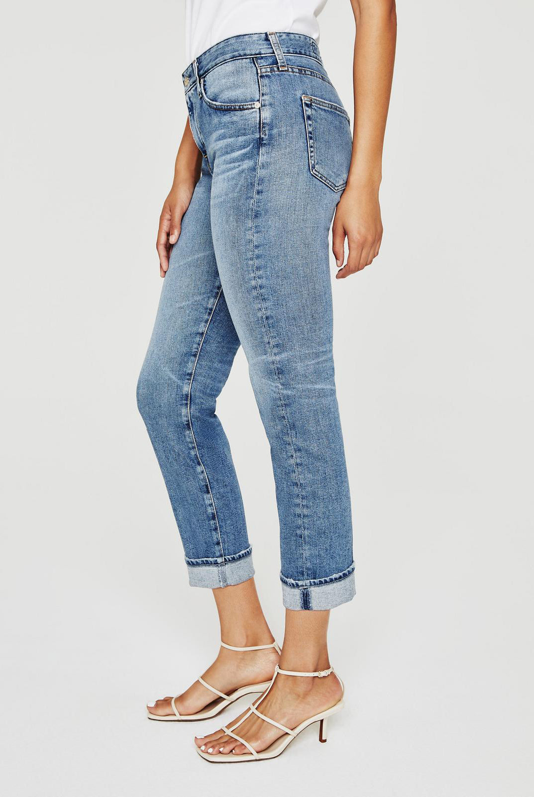 Ex-Boyfriend Slim Straight Jean - 16 Years Hudson-AG Jeans-Over the Rainbow