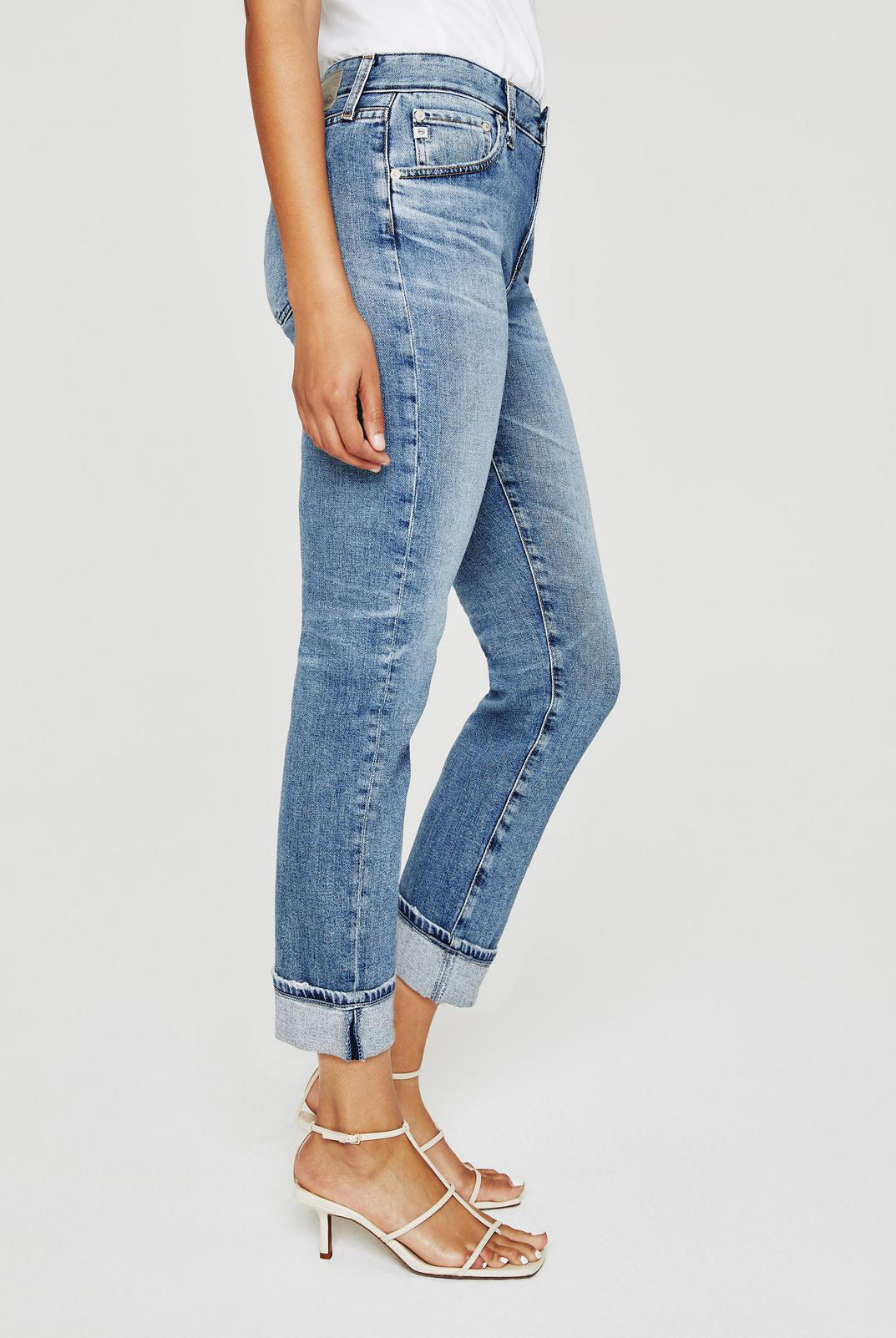 Ex-Boyfriend Slim Straight Jean - 16 Years Hudson-AG Jeans-Over the Rainbow