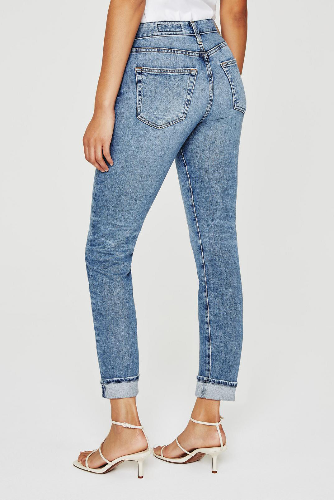 Ex-Boyfriend Slim Straight Jean - 16 Years Hudson-AG Jeans-Over the Rainbow