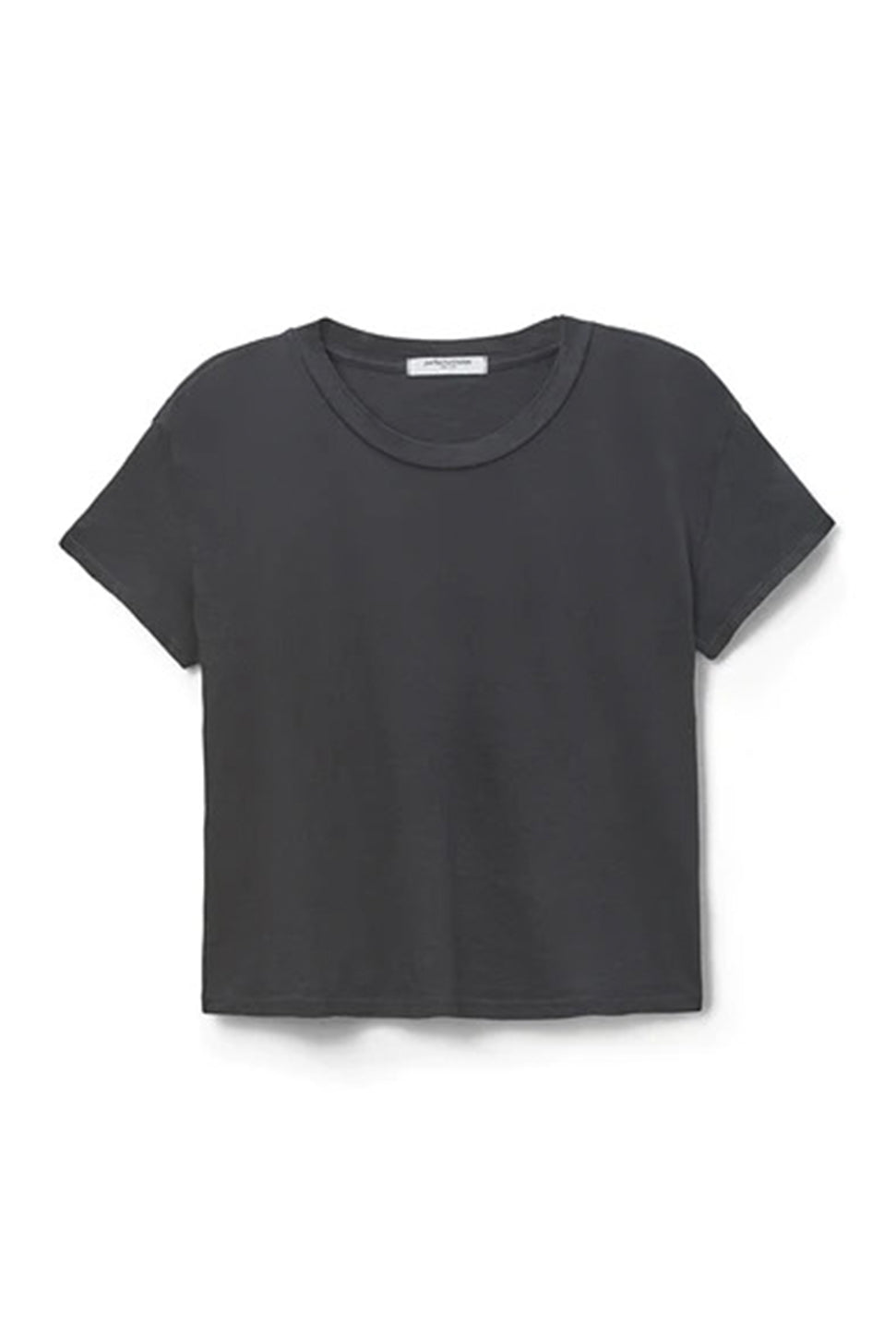Harley Short Sleeve Crew Neck Tee - True Black-PERFECTWHITETEE-Over the Rainbow