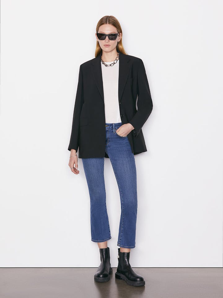 Le Crop Mini Boot Jean Poe