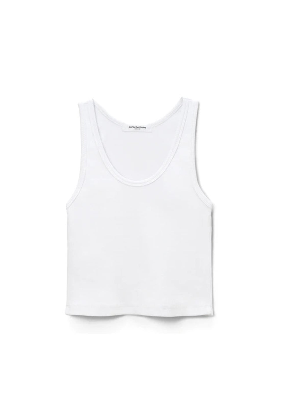 Blondie Tank Top - White-PERFECTWHITETEE-Over the Rainbow