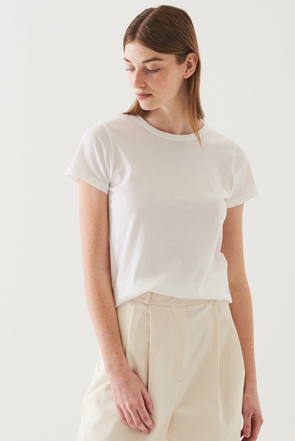 Short Sleeves Crew Tee-Patrick Assaraf-Over the Rainbow