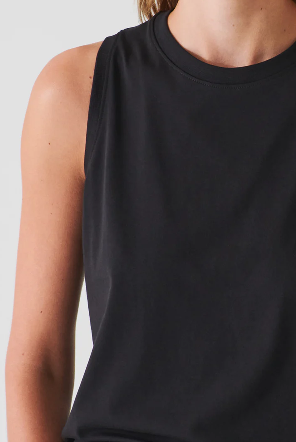 Boyfriend Tank Top-Patrick Assaraf-Over the Rainbow