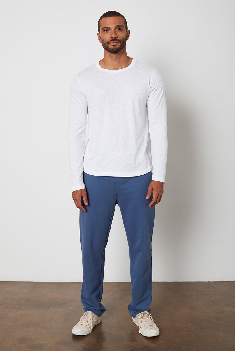 Kai Slub Top - White-Velvet-Over the Rainbow