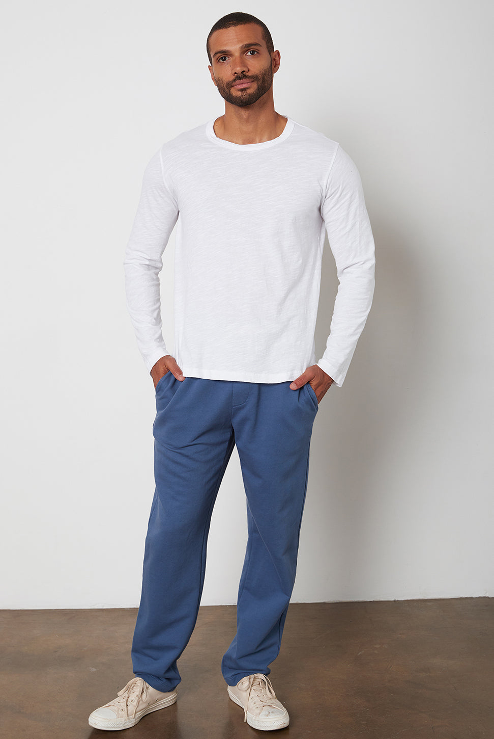 Kai Slub Top - White-Velvet-Over the Rainbow