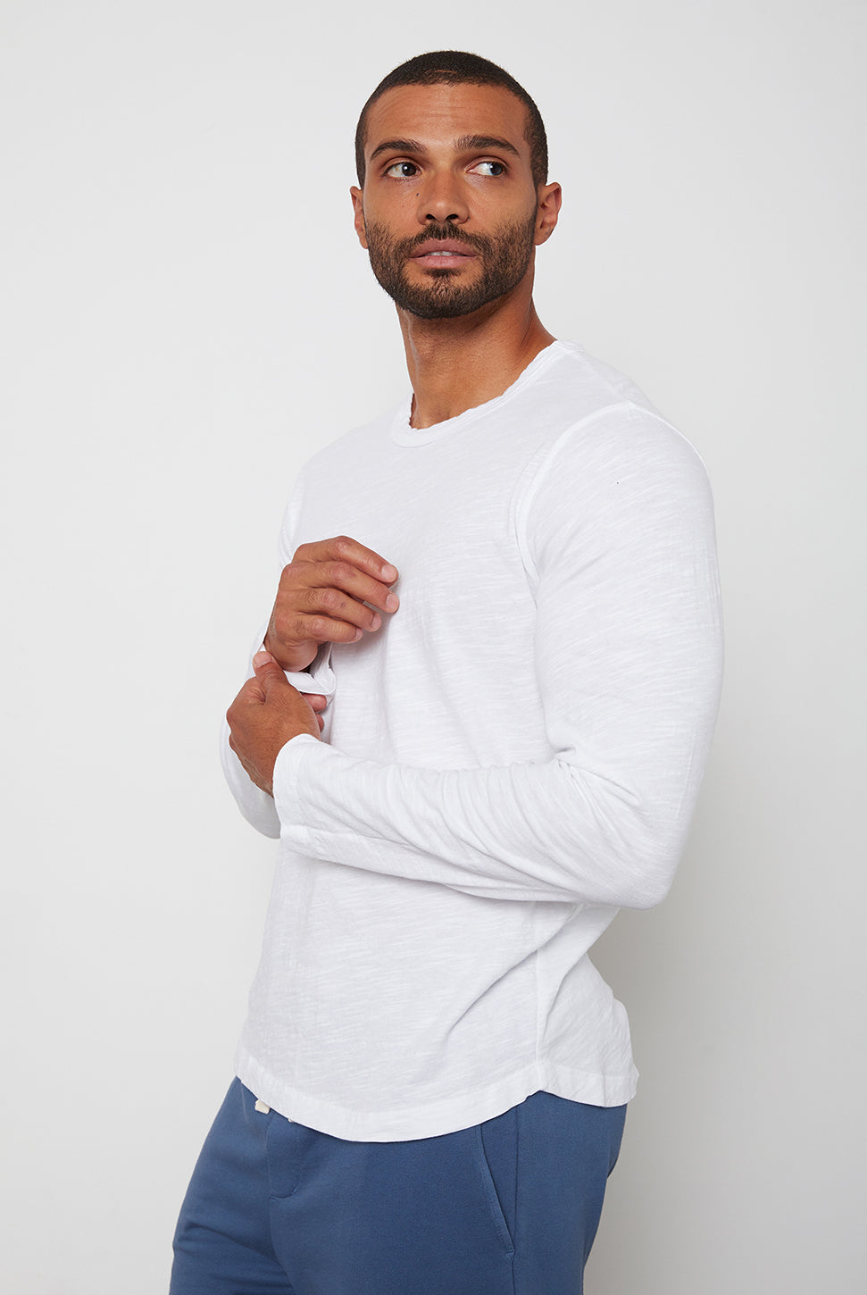 Kai Slub Top - White-Velvet-Over the Rainbow