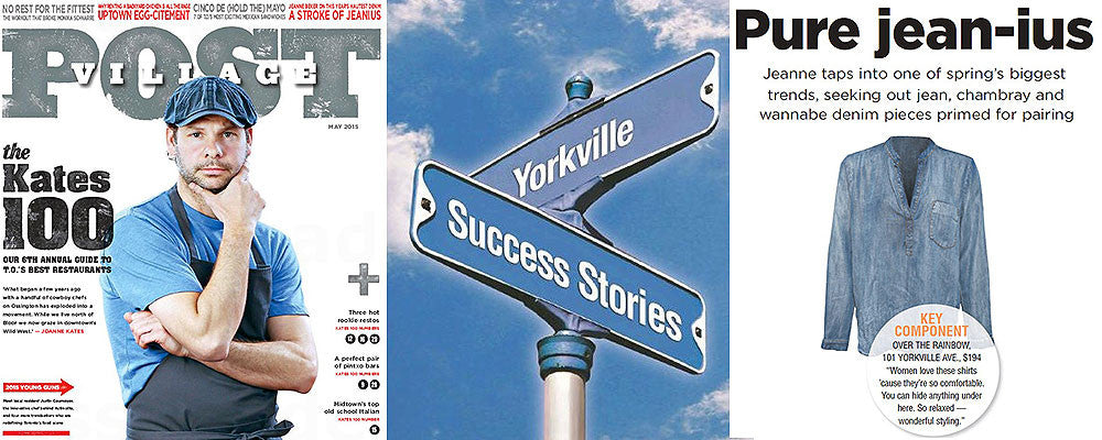 IN THE PRESS | OTR x Village Post x Yorkville Success Stories 2015