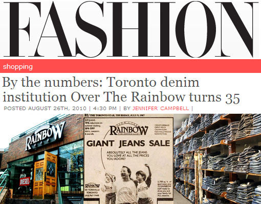 IN THE PRESS | OTR x FASHION Magazine x 35th Anniversary Coverage