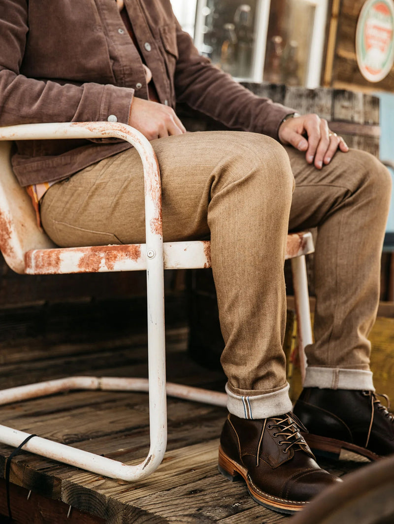 The Scissor Tapered Jean - Copper-HIROSHI KATO-Over the Rainbow
